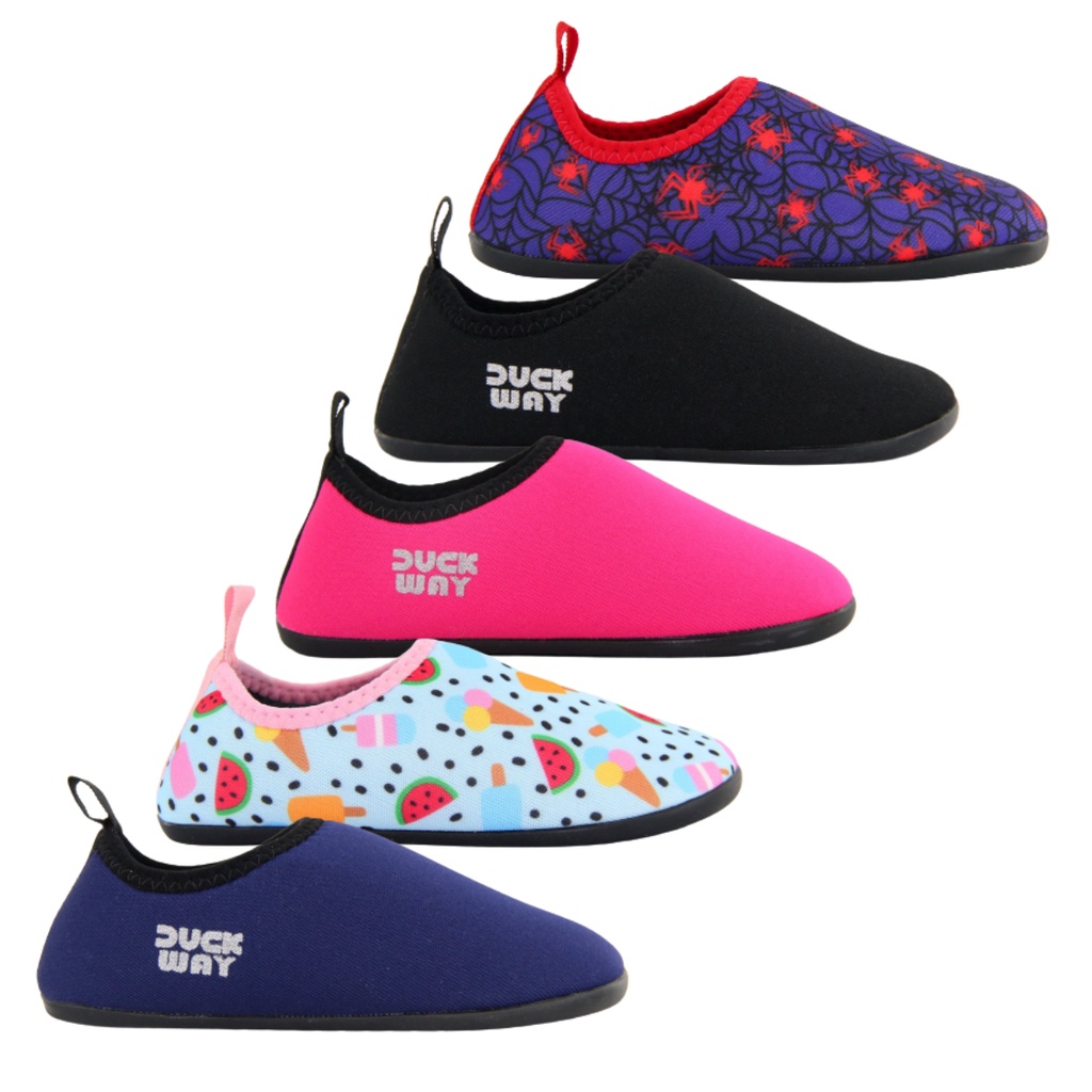 Sapatilha Tênis Infantil Protetora Para Piscina Praia DuckWay