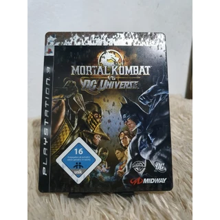 Mortal Kombat VS DC Universe Case em Metal Edição especial