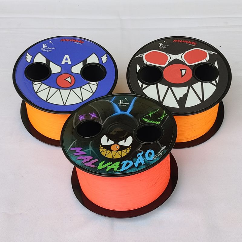 Carretilha de pipa Malvadão com Linha 21 centímetros | Shopee Brasil