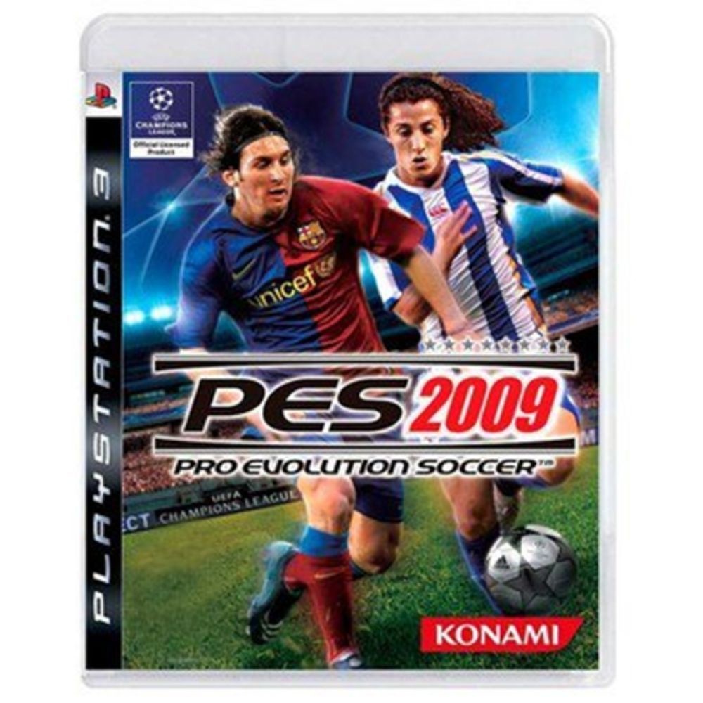 Pes 2009 Ps3 Usado Com Nota Fiscal Midia Fisica