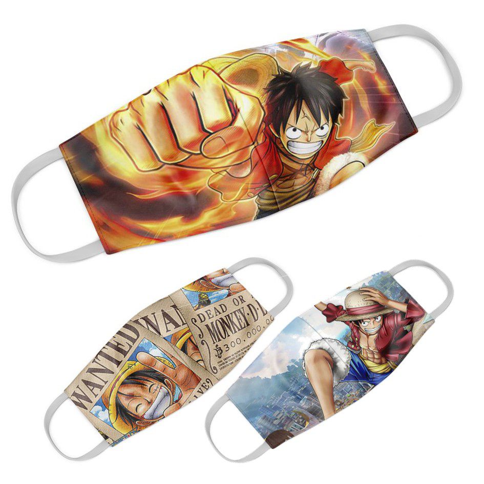 Máscaras One Piece Luffy Shopee Brasil