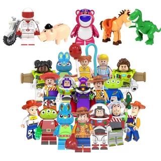 Woody Jessie Figuras Bulleye Bloco Alienígena Brinquedos Infantis Presente