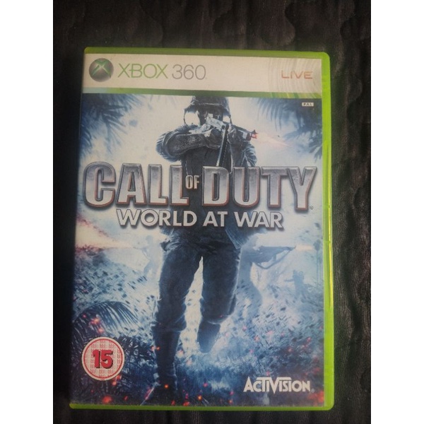 Jogo Call Of Duty World at War Xbox 360 - Usado - Console Games