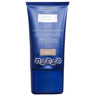 Anna Pegova Full Matt 15 em 1 N1 Nude - BB e CC Cream 30g