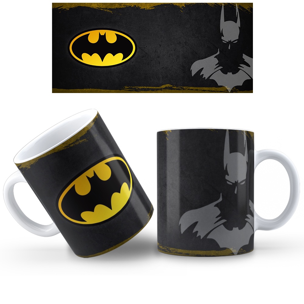 Caneca Batman de Porcelana Vários modelos