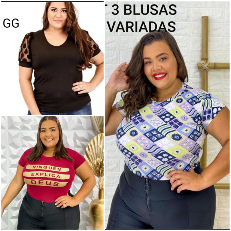 Compre lindas blusas femininas <3  Blusas femininas, Blusas moda