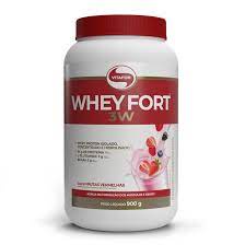 Suplemento Vitafor Whey Fort 3W proteína 900g