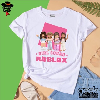 Camisas e Vestido Roblox - Família