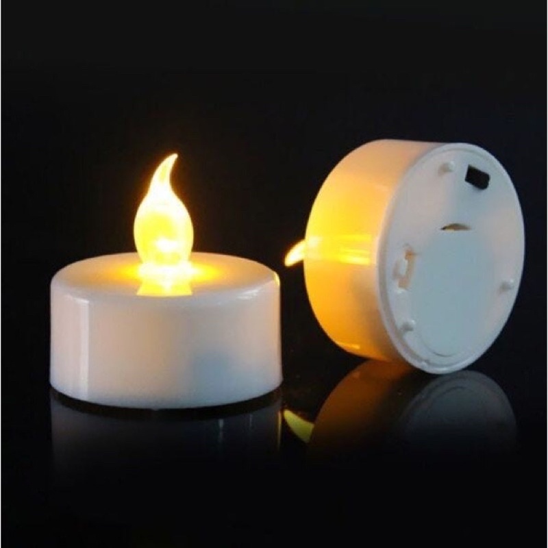 Velas Decorativa Led Amarela Decorativa Festa Luz 1 un