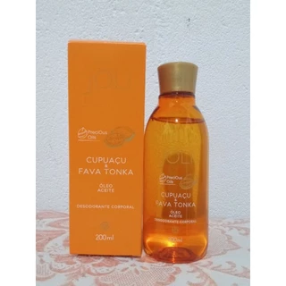 ÓLEO PERFUMADO CUPUAÇU E FAVA TONKA
