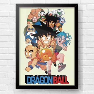 Placas Decorativas Quadros Dragon Ball Z Desenho Animado Cartoon Anime  Clássico Decoração Sala Quarto 13x19cm - Desconto no Preço