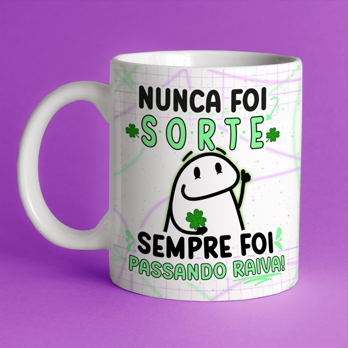 Caneca Flork Meme Engraçada Aniversário