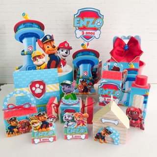 kit personalizado infantil Patrulha Canina ( combo  de 5pçs por modelo)