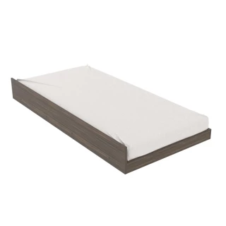 Cama de Solteiro Auxiliar para Colchão 88 x 188 cm Multimóveis CR35012 Nogal