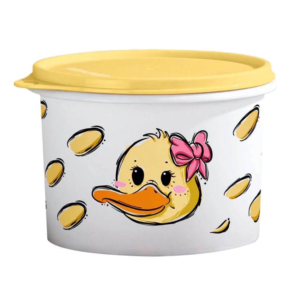 Tupperware Tupper Caixa Pato 1,1L Linha Fazendinha Pote | Shopee Brasil