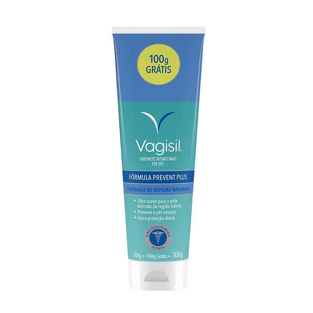 Sabonete Intimo Vagisil Prevent Plus Gel, 200G + Gratis 100G | Shopee ...