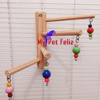 Combo de brinquedos para calopsita - combo de brinquedos para periquito