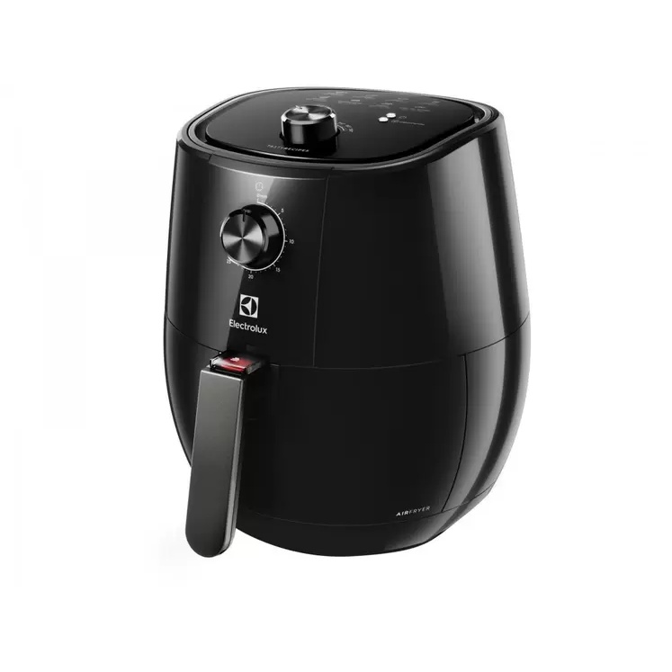 Fritadeira Elétrica sem Óleo/Air Fryer Electrolux – Efficient EAF10 Preto 3,2L com Timer – 220v