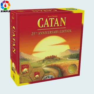 CATAN Board Game 25th Anniversary Edition Includes The Base Game and The 5-6 Player Extension