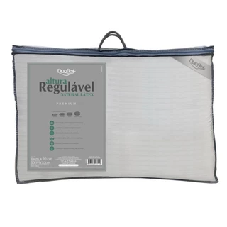 Travesseiro Altura Regulável Natural Látex Premium Rl1125 Duoflex