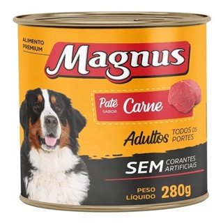 Ração Úmida Para Cães Adultos Carne Lata - 280g
