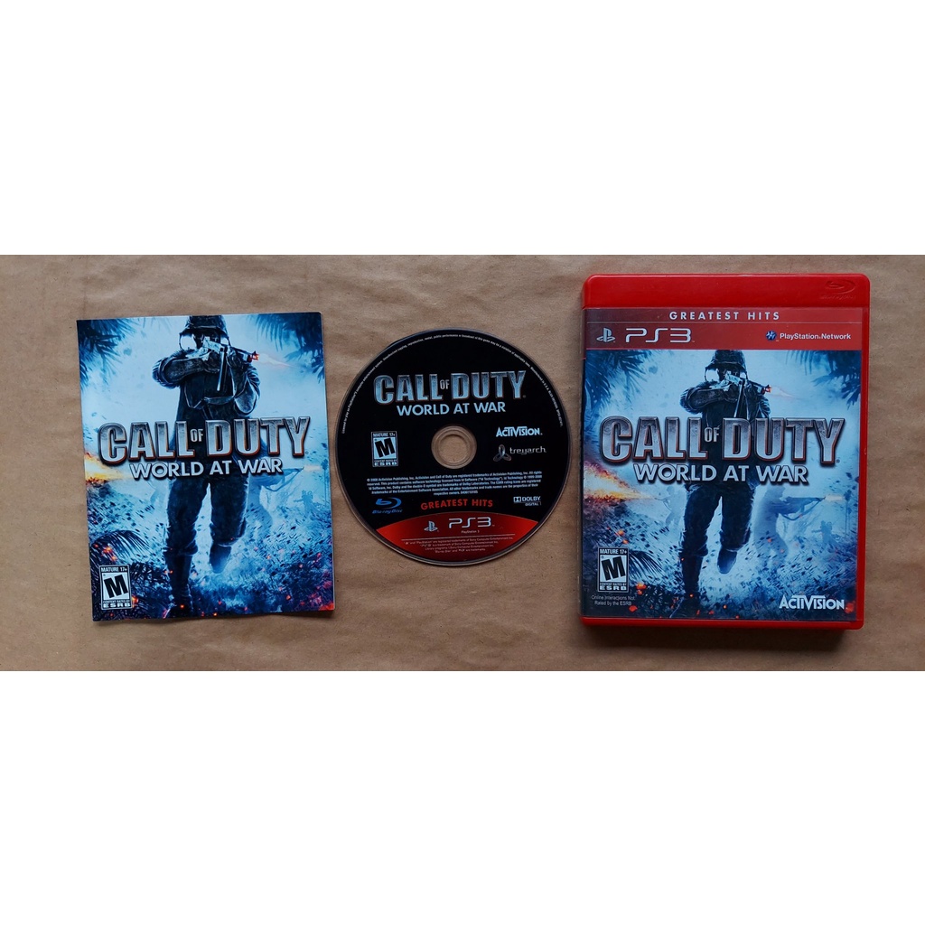 Call of Duty: World at War Greatest Hits - Playstation 3