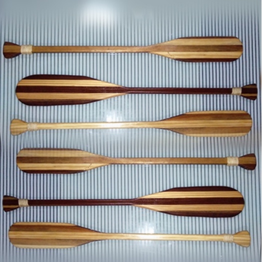 Remo em Madeira Canoa Havaiana decorativo e decoração