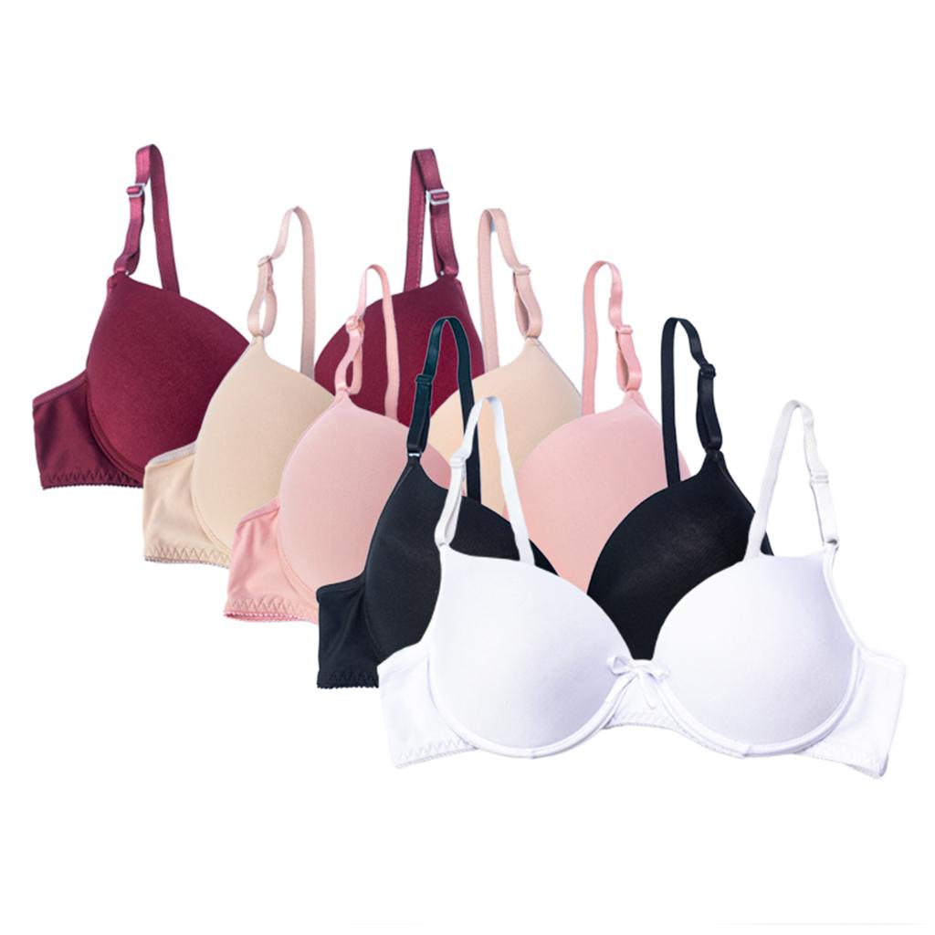 Sutiã Lingerie Sutian com Bojo Confortável liso Soutien com Preço de Fábrica