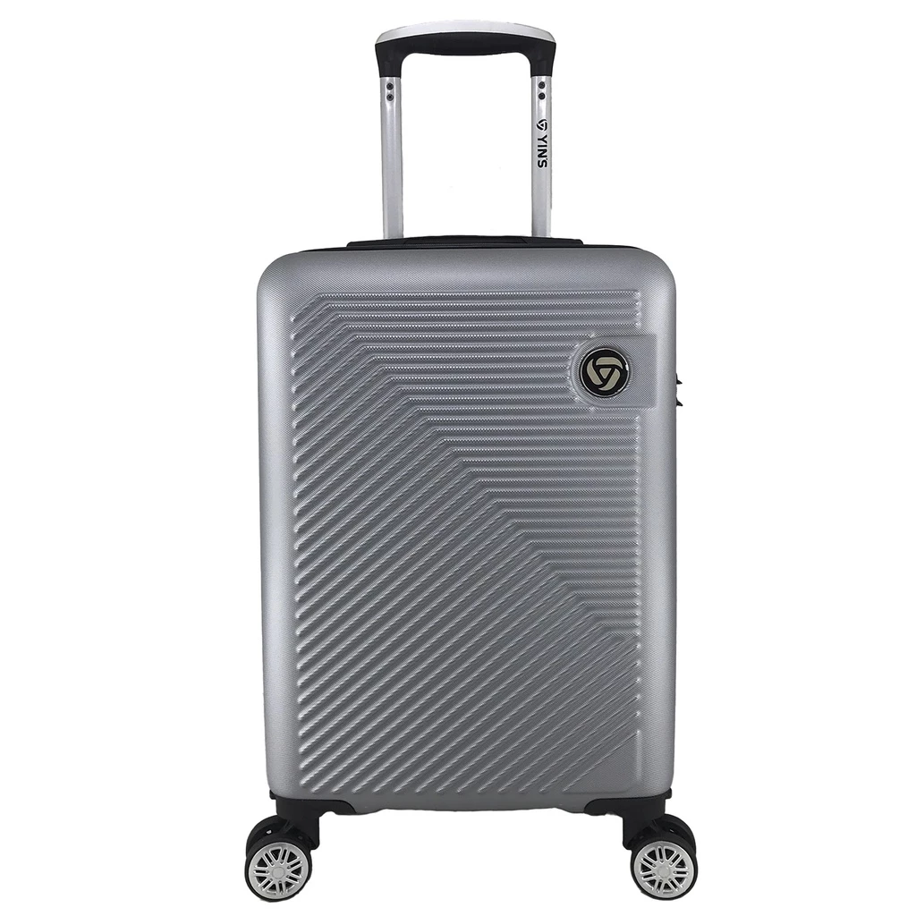 Mala De Bordo Compacta 360º Resistente Rodas Removíveis Cadeado Lateral ABS Rígido