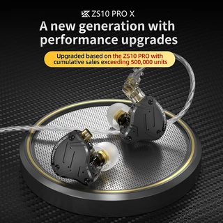 KZ ZS10 Pro X Fones De Ouvido Com Fio Microfone HiFi Bass Monitor Earbuds Esporte CCA TRN TA1 C12 TA2 ZAX ZAS