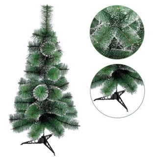 Arvore De Natal Verde Turquesa Nevada 90 Cm Luxo 45 Galhos Wincy