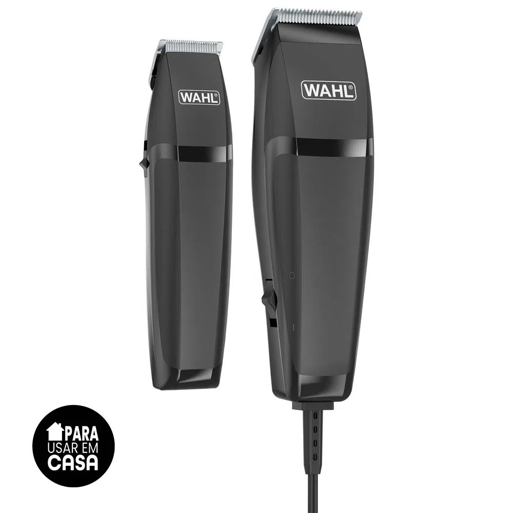Imagem do produto Kit Máquina de Corte e Aparador Home Cut Combo 127v - Wahl