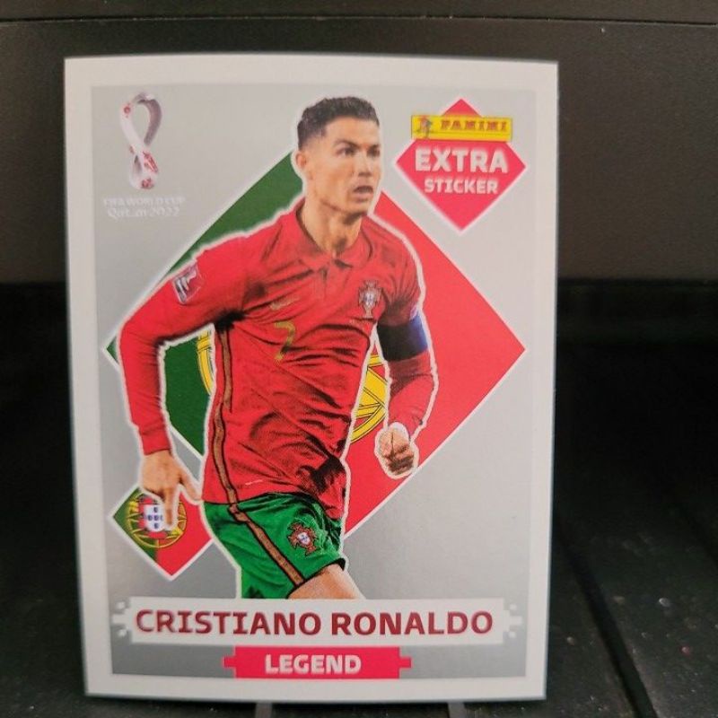 CRISTIANO RONALDO PRATA - EXTRA LEGEND (Portugal) - Figurinha