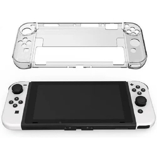 Case Proteção Acrílico Transparente Nintendo Switch Oled