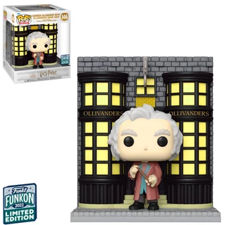 FUNKO POP HARRY POTTER EXCLUSIVE - GARRICK OLLIVANDER W/ OLLIVANDERS WAND SHOP 146 (DELUXE) NOVO ORIGINAL em Oferta na Shopee