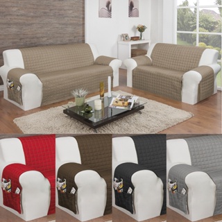 Kit Conjunto Protetor Sofá 2 e 3 Lugares Oferta Imperdível