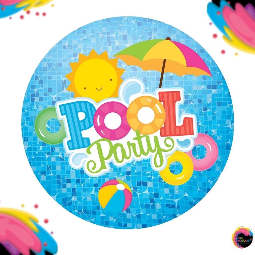 Decoração pool party 👙🏊 Bday da - Suzy Festas e Decorações