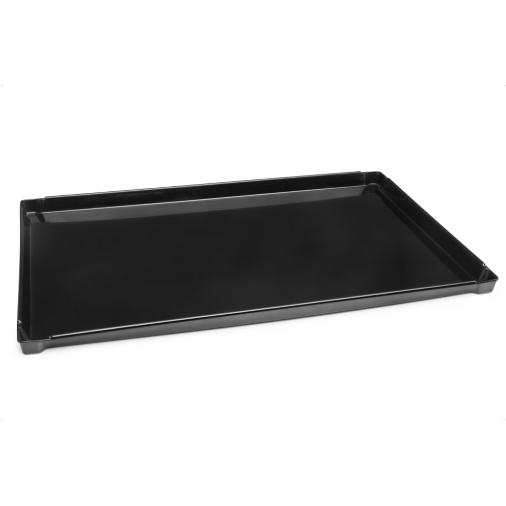 Bandeja Coletora De Água Escorredor 20 Pratos Mak Inox Preta