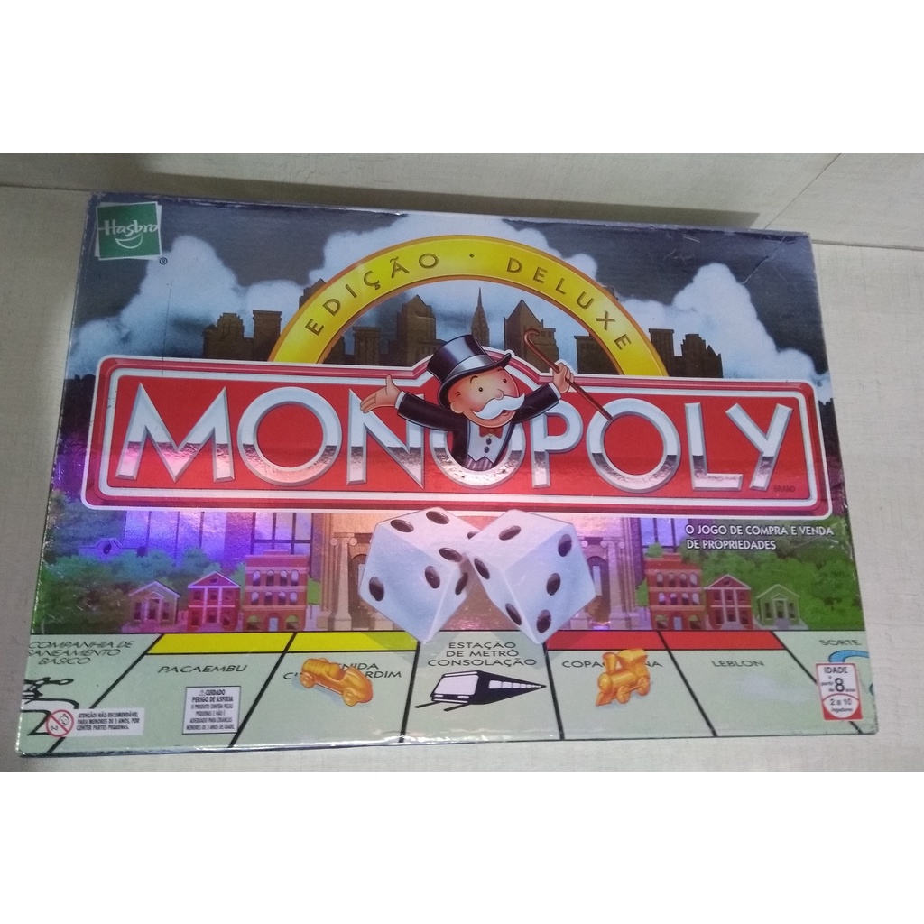 Jogo De Tabuleiro Monopoly Brasil Grow - 04238