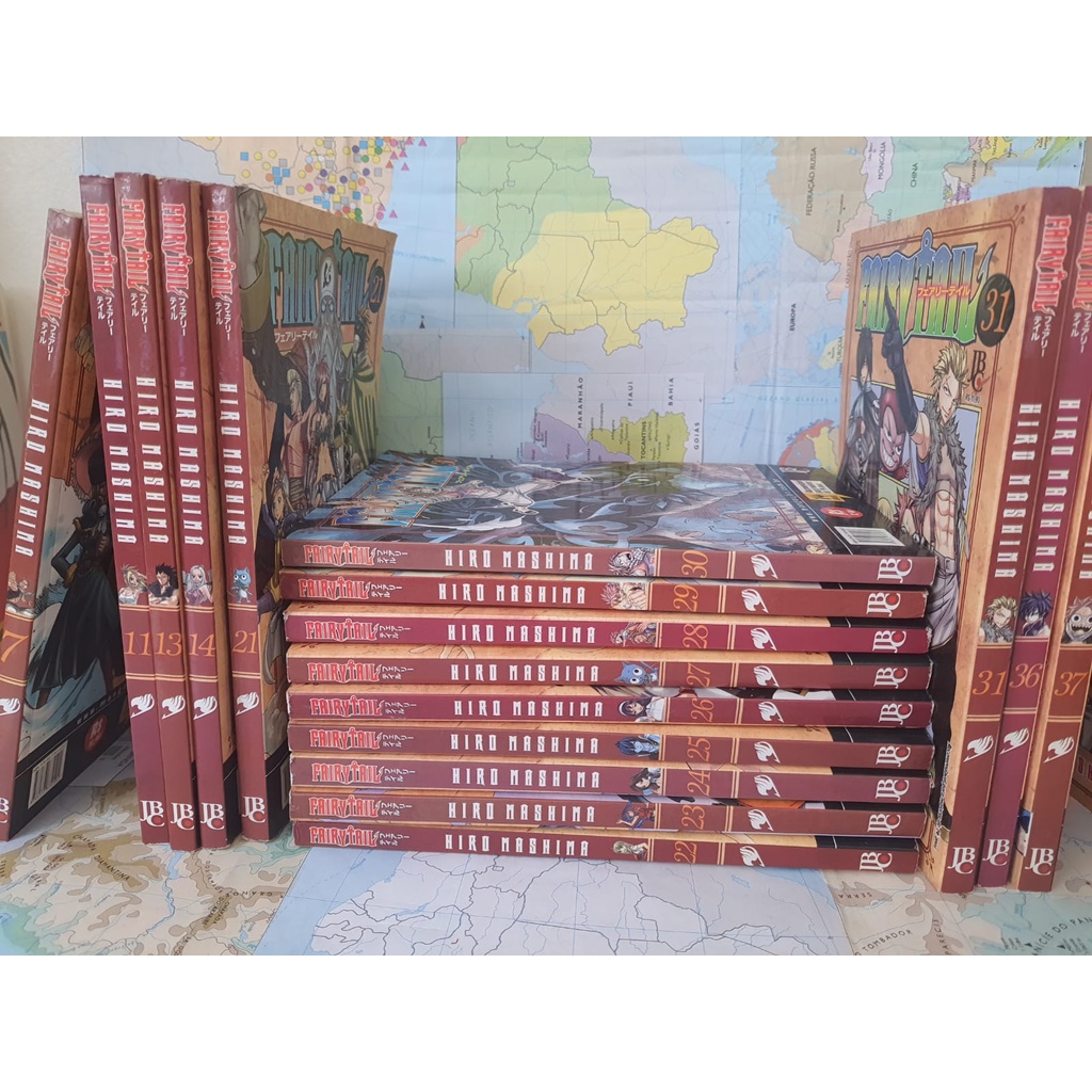 Fairy tail mangás avulsos volume variados