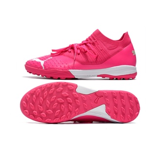 Venda Quente Chuteira De Society Neymar Future Z 1.3 Teazer TF Sapatos De Futebol Rosa Branco