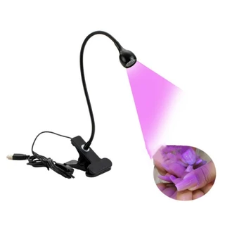 Luminária De Mesa Com Garra Presilha UV Ultravioleta Para Manicure