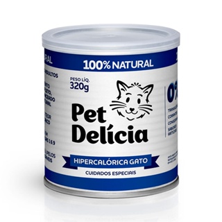 Ração Úmida Pet Delícia Gatos Hipercalórica - 320g