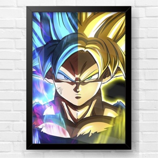 Placa Decorativa MDF Ambientes 30 cm x 20 cm - Dragon Ball Z Mirai Trunks  do Futuro Super (BD70)