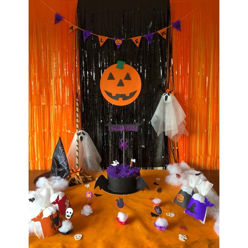 Decoração para pendurar bruxa Halloween: Decoração / Animação
