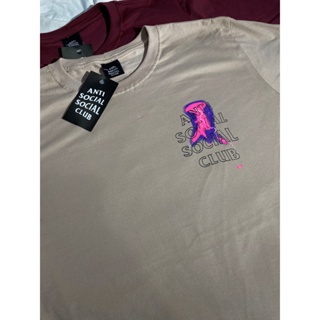 Camiseta Anti Social Club Teia skate - Modelo unissex - Escorrega