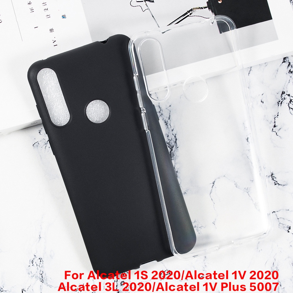 Capa Protetora De Silicone Macia Alcatel 1S 2020 1V 2020 3L Plus 5007