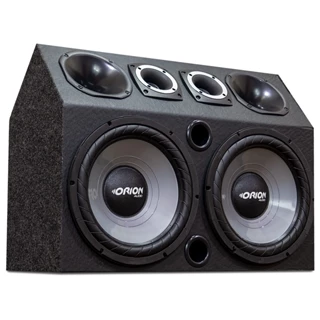 Caixa Igrejinha Trio Dupla Completa Falante Sub 12 200w