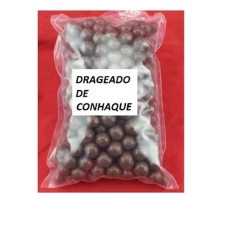 Drageado Recheado com Licor de Conhaque de Chocolate ao Leite 500g