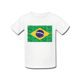 Camiseta Infantil Brasil Blusa Menino Menina Camisa Maj360